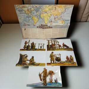 Vintage 1981 Learning Poster & Transparencies Classroom Teaching Aids Pitman